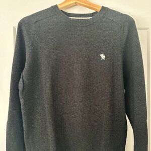 A&F Gray Crewneck